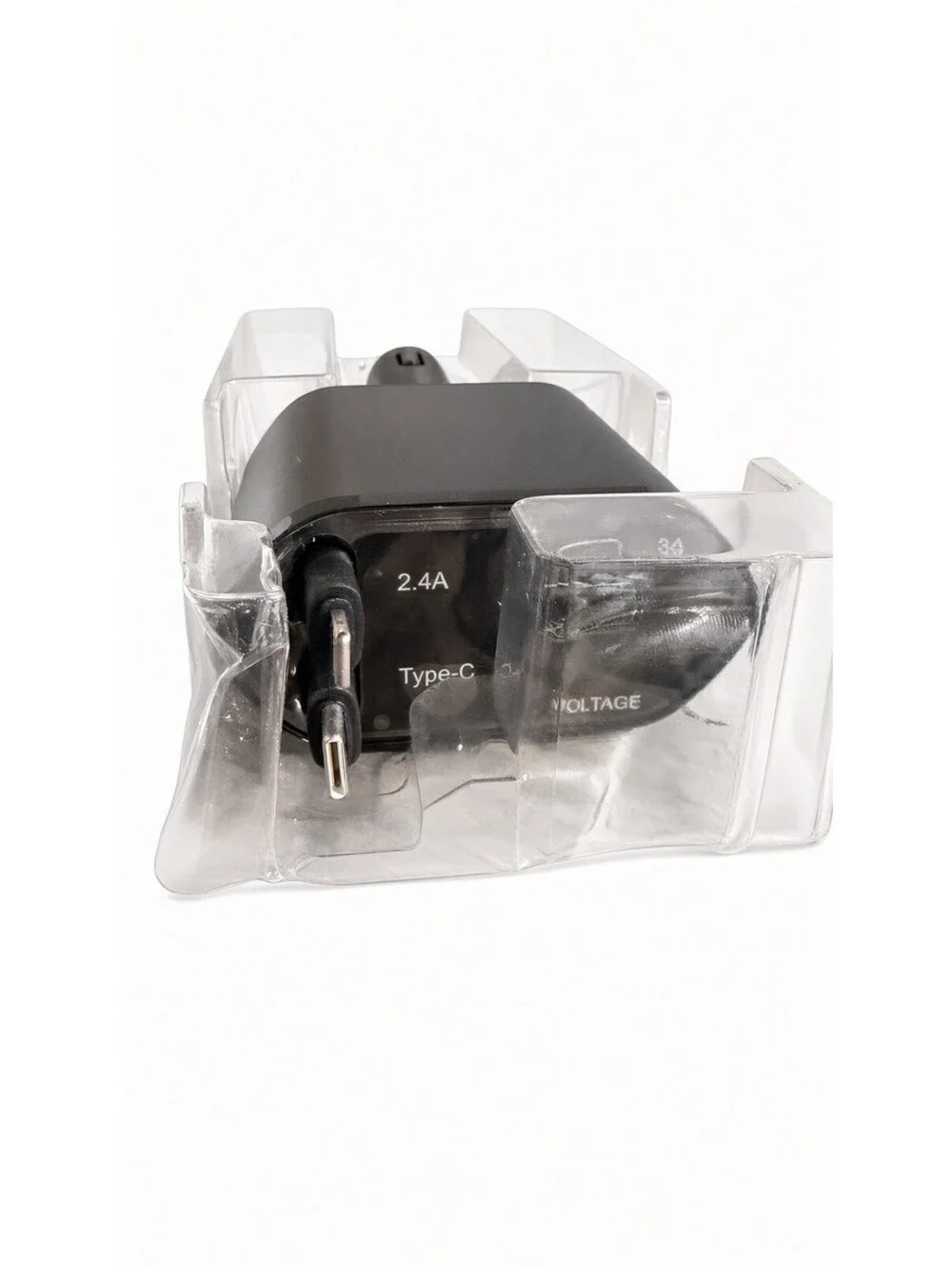 120W 4-in-1 Retractable Car Charger USB-C Dual Port Fast Charge 80cm